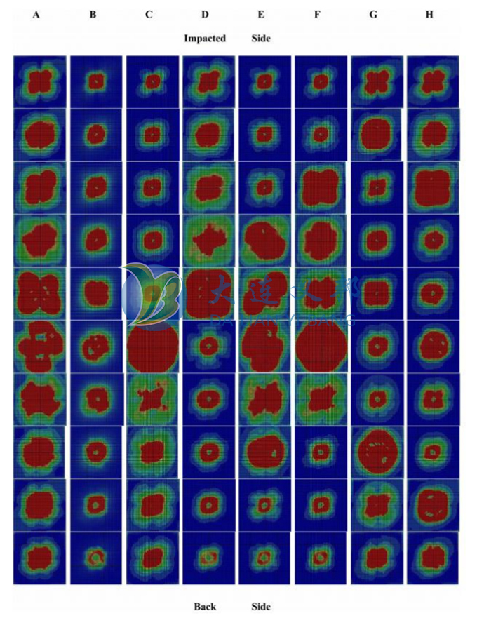 靜電紡絲納米纖維增韌膜提升復(fù)合材料CAI即沖擊后壓縮強(qiáng)度實驗示例