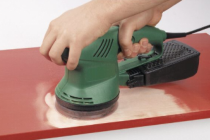 防覆冰涂料在風機防覆冰改造中的使用方法簡述 風機葉片打磨示意圖